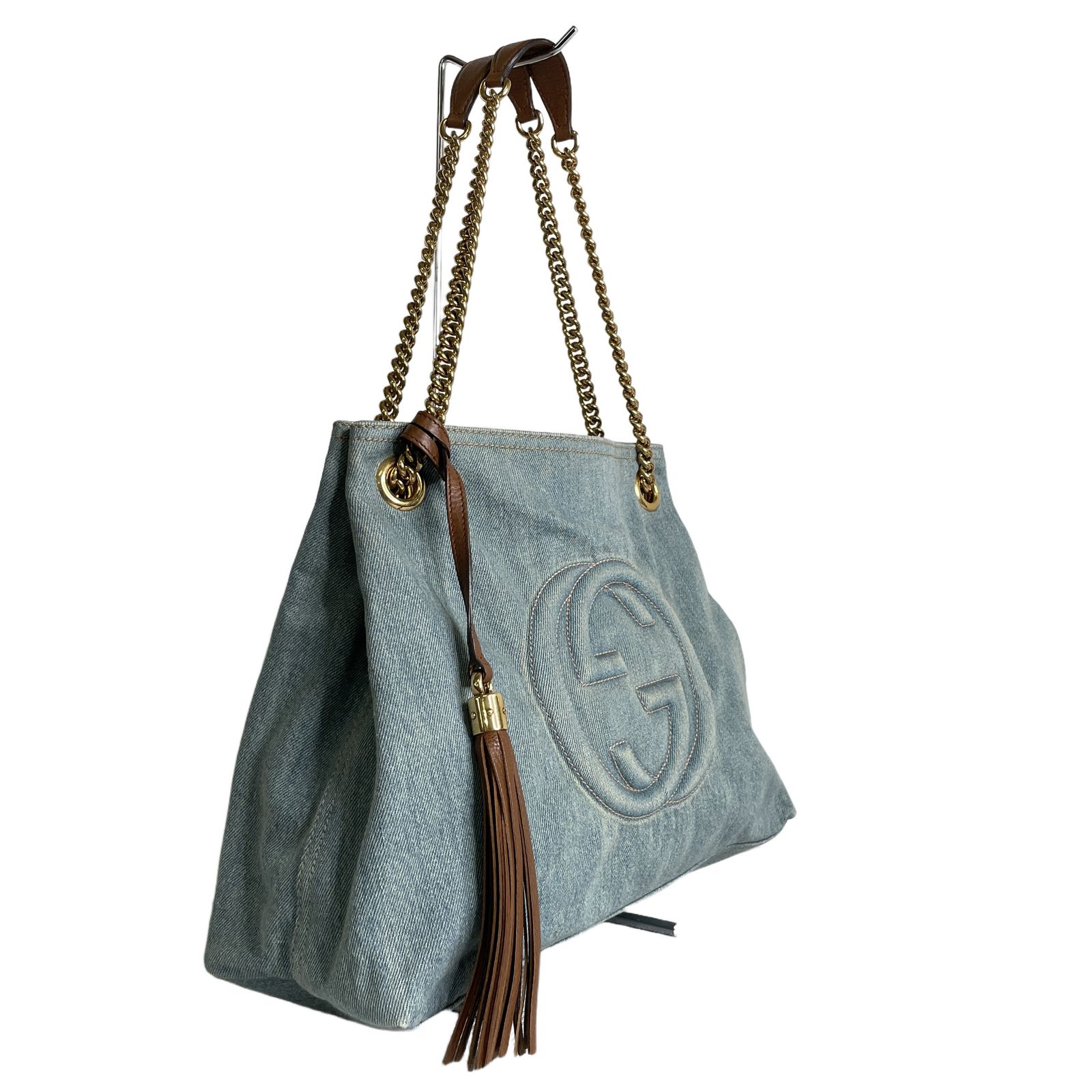 GUCCI グッチ ソーホー インターロッキングGチェーン 308982 ゴールド