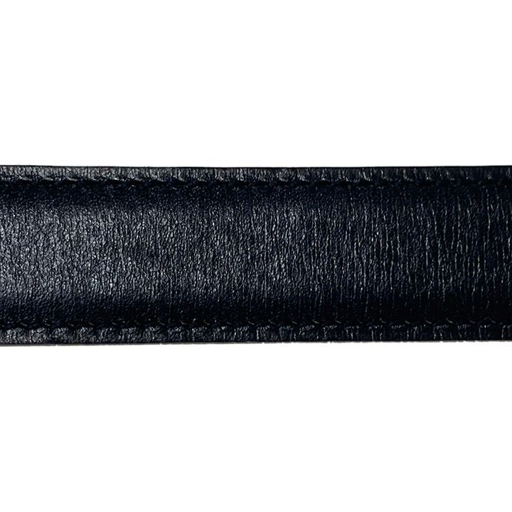 エルメス コンスタンス ベルト 65 ブラック×ブラウン シルバー金具