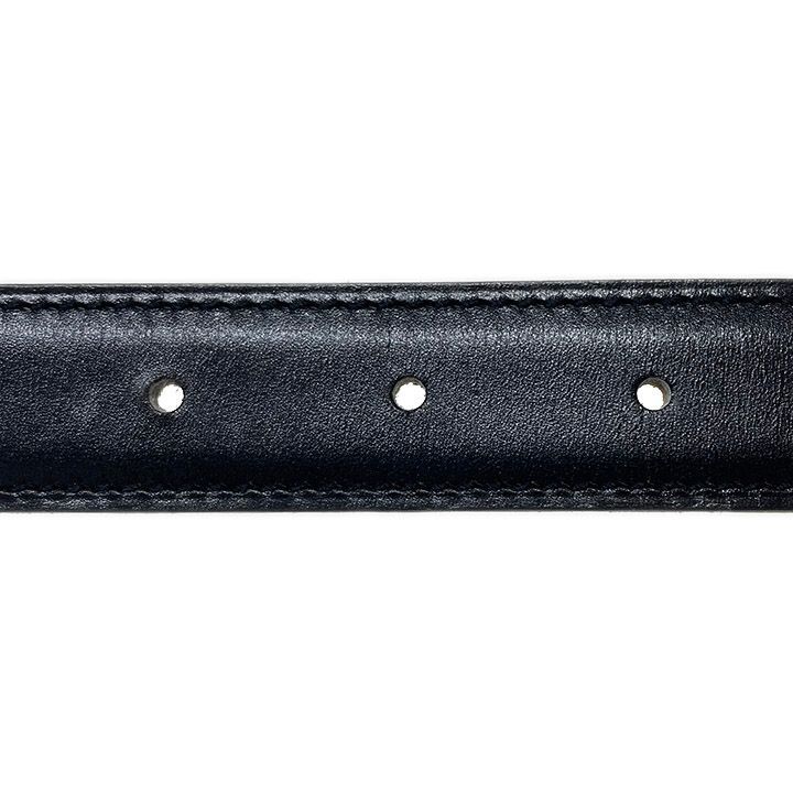 エルメス コンスタンス ベルト 65 ブラック×ブラウン シルバー金具
