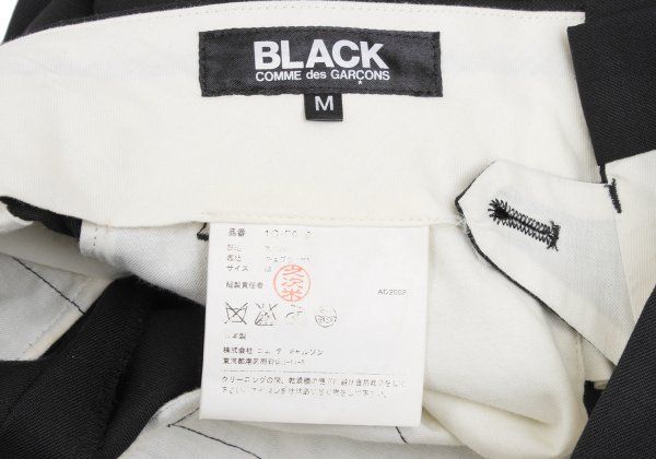 ブラックコムデギャルソンBLACK COMME des GARCONS ウールツータック