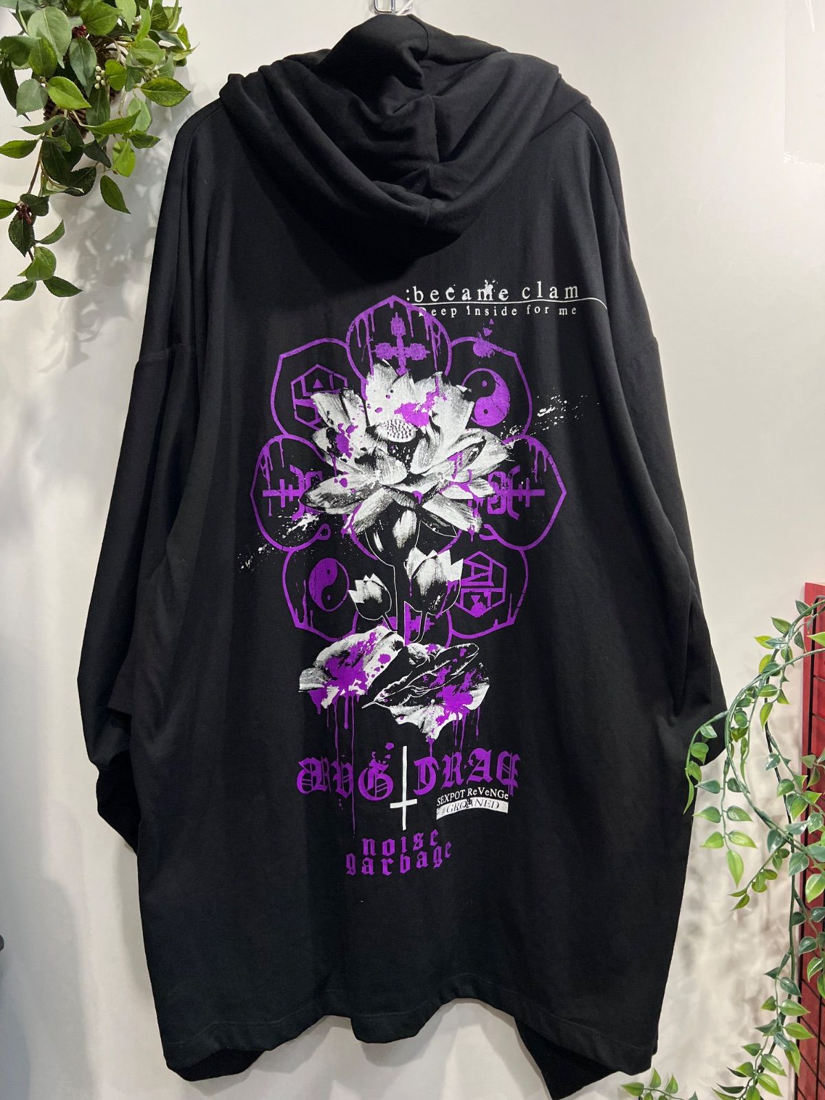 SEXPOT ReVeNGe renma KIMONO WIDE SLEEVE BIG ZIP HOODIE - メルカリ