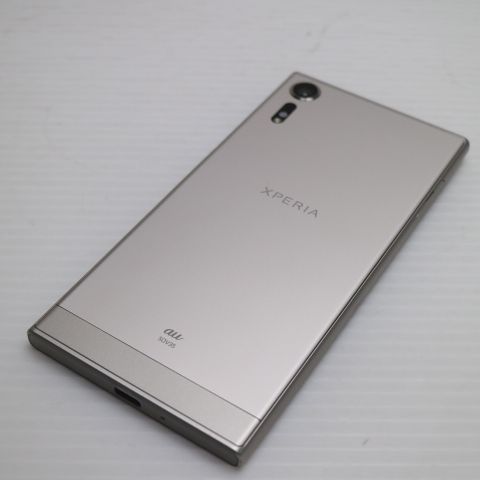 超美品 au SOV35 Xperia XZs シルバー 即日発送 スマホ SONY au 本体
