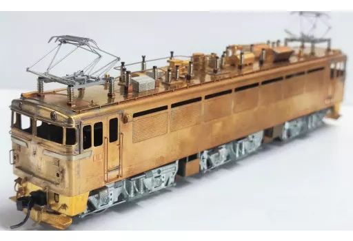 中古】鉄道模型 HOゲージ 1/80 国鉄EF80 1次型 ヒサシ付 完成品 [1-080