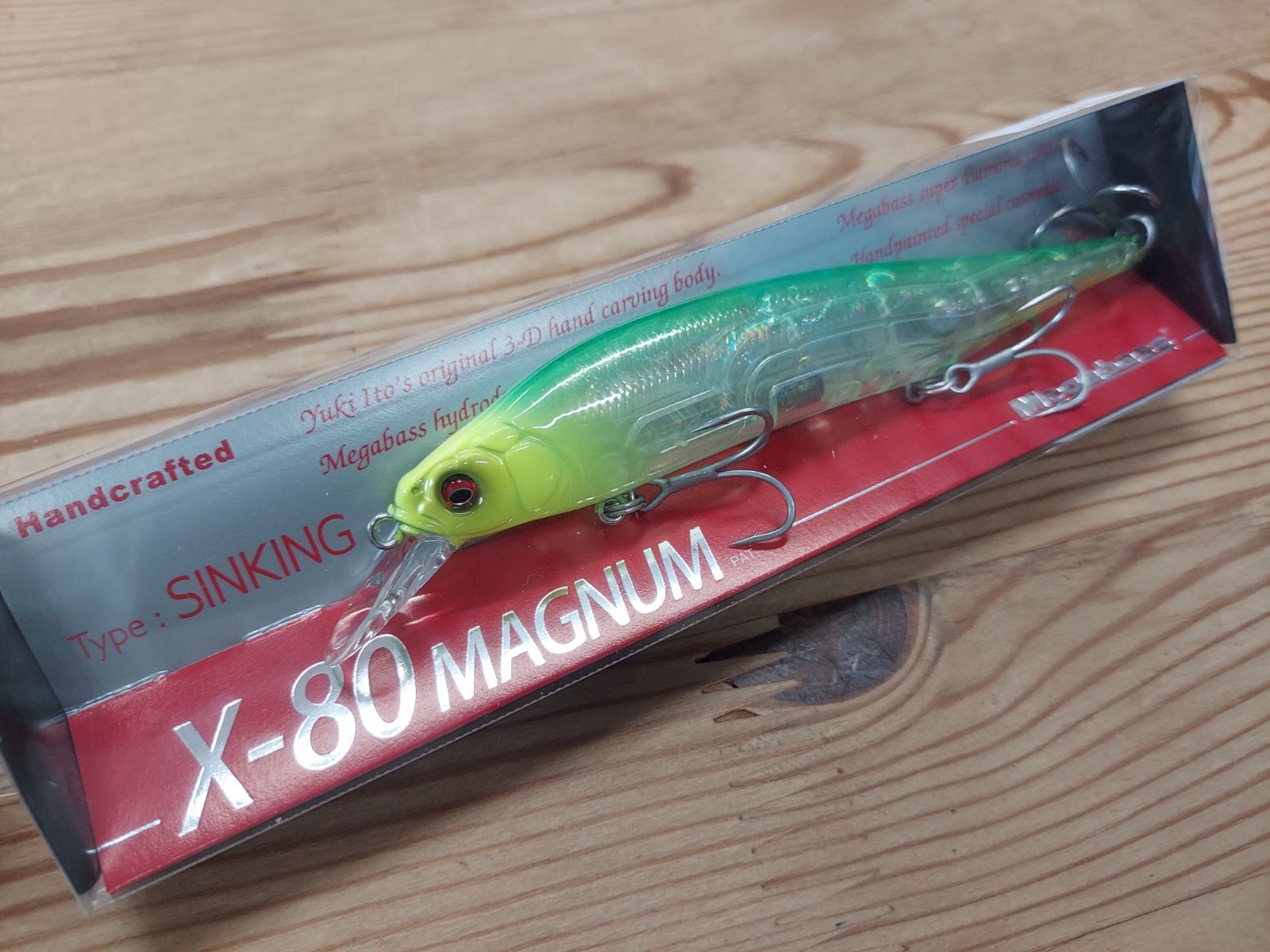 メガバス X-80MAGNUM スパークリングチャートヘッド X80マグナム