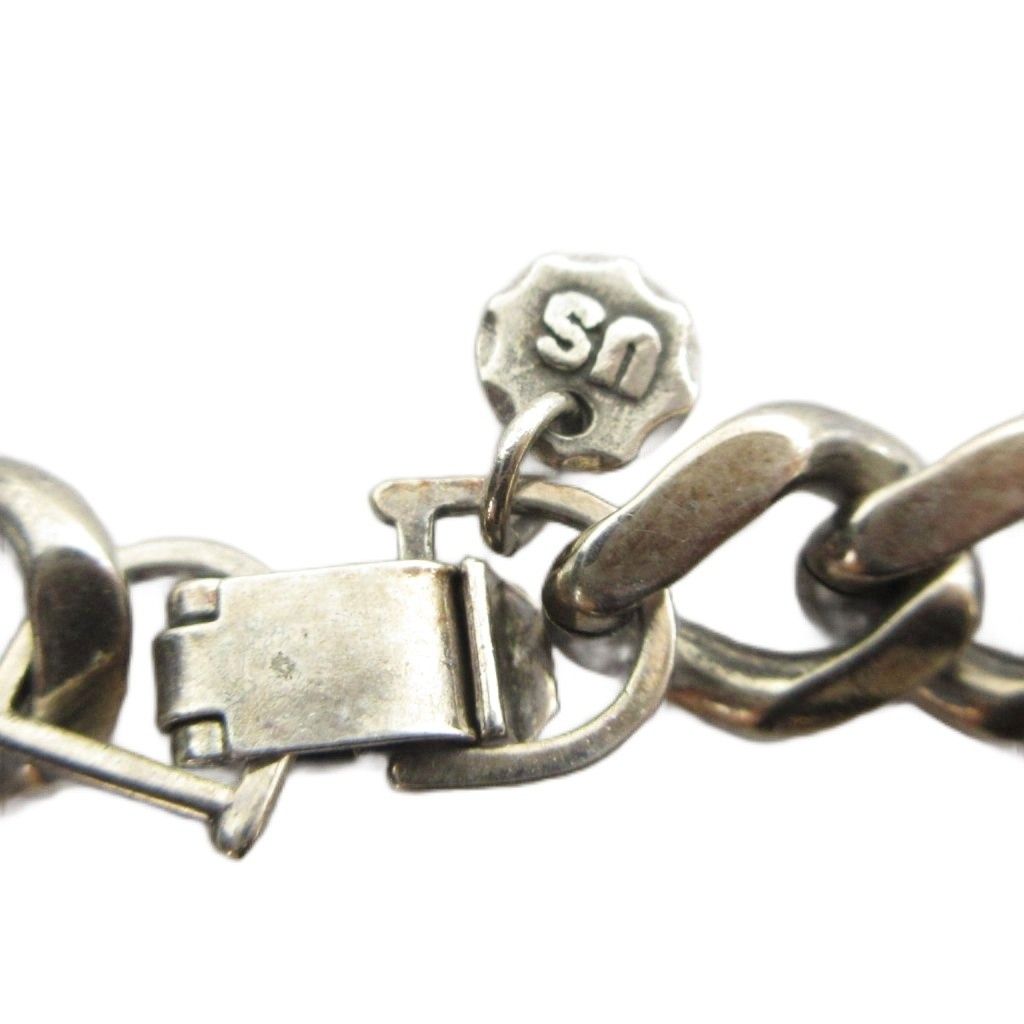 US Exclusive Chain Bracelet 喜平 三軒茶屋US アス US 喜平 チェーン ブレスレット アクセサリー ロゴチャーム