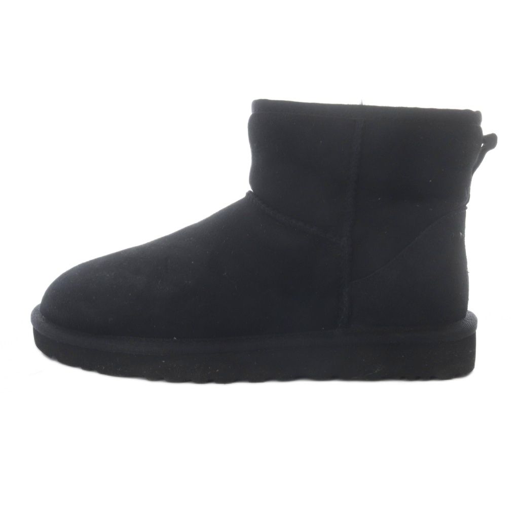 アグ オーストラリア UGG australia ショートムートンブーツ 24cm 黒