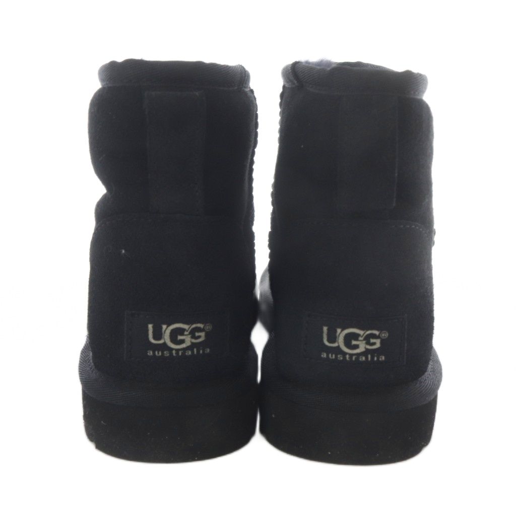 アグ オーストラリア UGG australia ショートムートンブーツ 24cm 黒