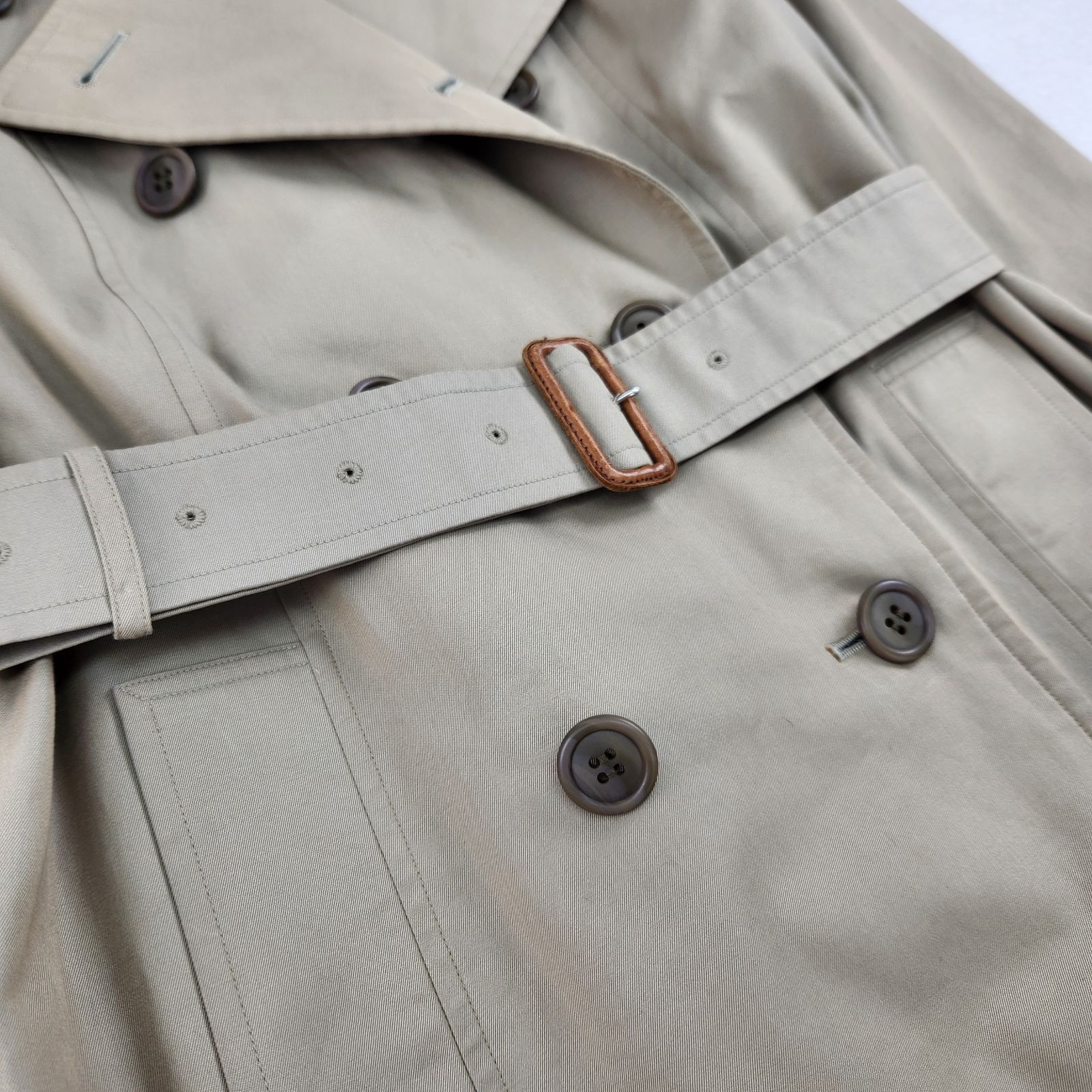 BURBERRY トレンチコート バーバリーズ vintage マキシ丈 白タグ