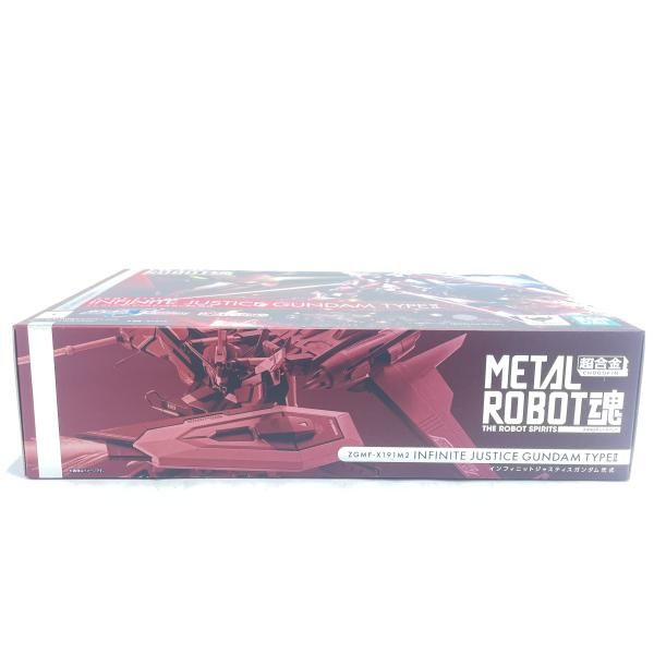 中古】METAL ROBOT魂 SIDE MS ｲﾝﾌｨﾆｯﾄｼﾞｬｽﾃｨｽｶﾞﾝﾀﾞﾑ弐式 未開封 機動