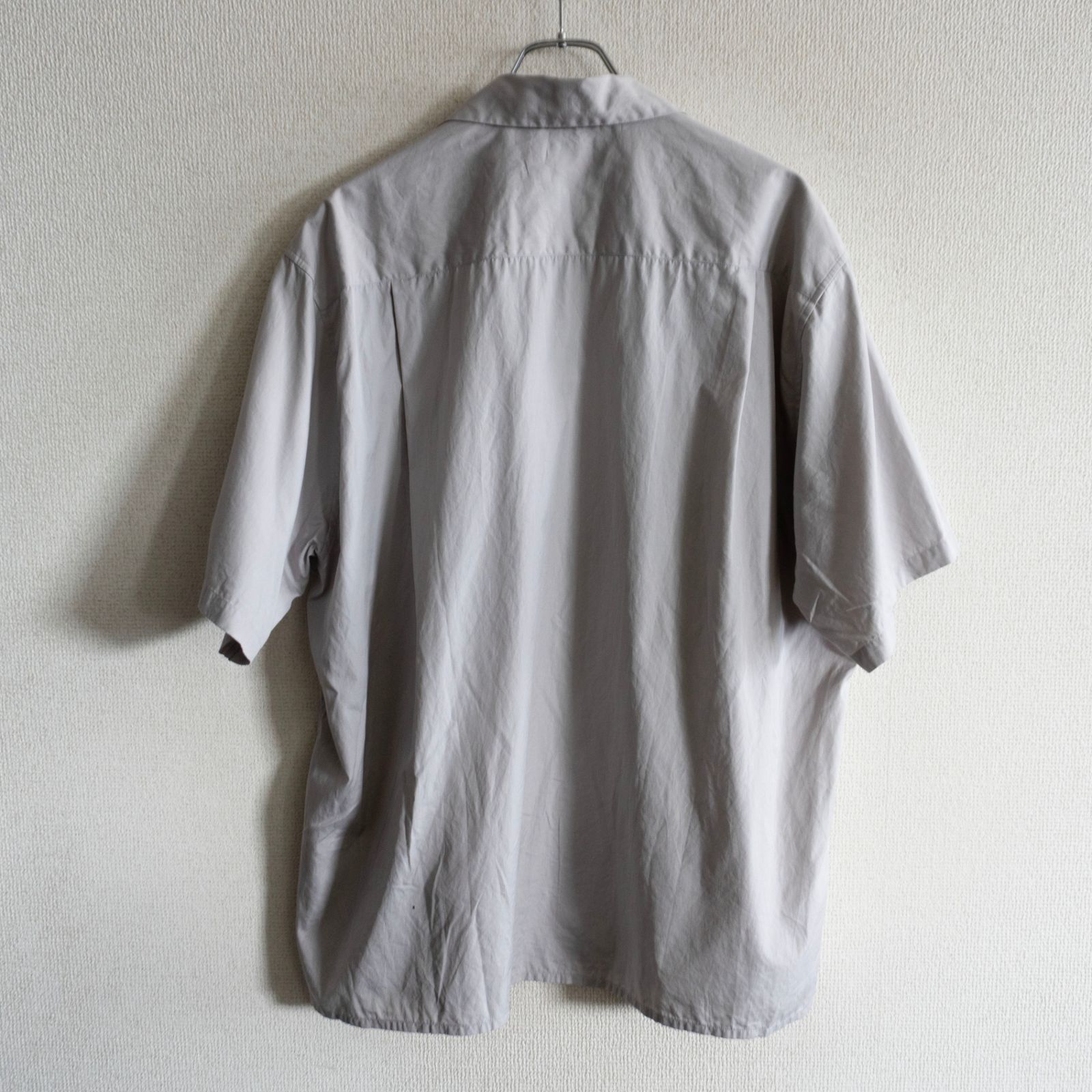 美品】WACKO MARIA【OPEN COLLAR SHIRT S/S】 L ワコマリア オープン