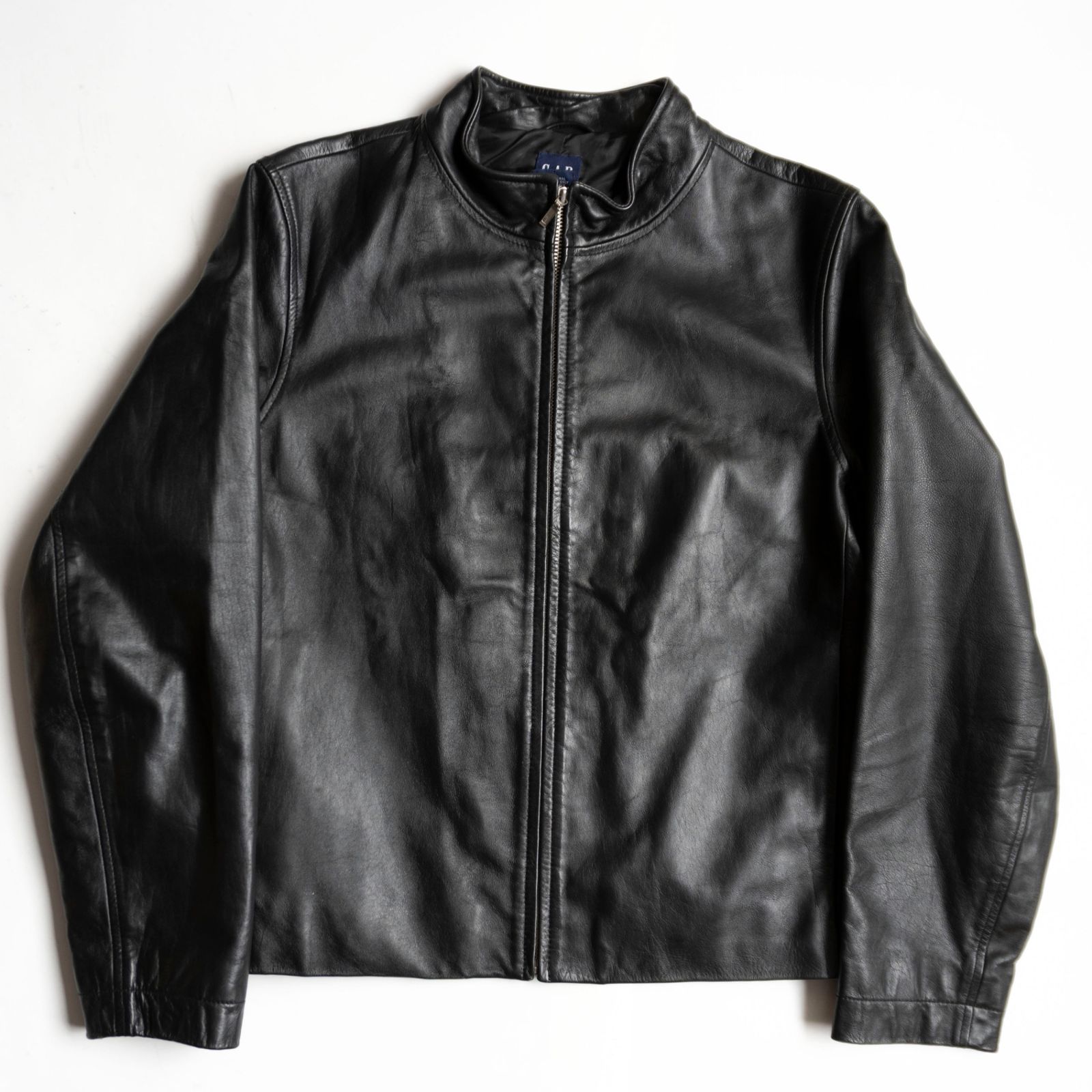 美品】OLD GAP【レザージャケット】 L ブラック オールド ギャップ