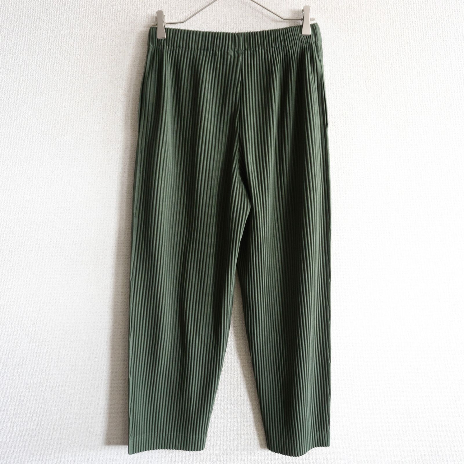 美品】 HOMME PLISSE ISSEY MIYAKE【プリーツ ワイドパンツ】2