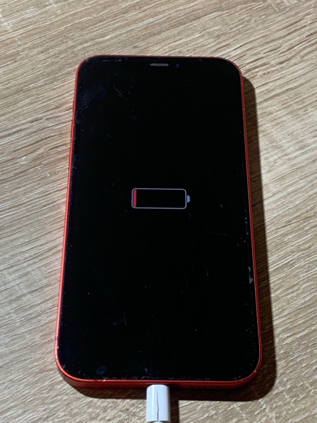 iPhone 12 64GB ジャンク品 レッド - メルカリ