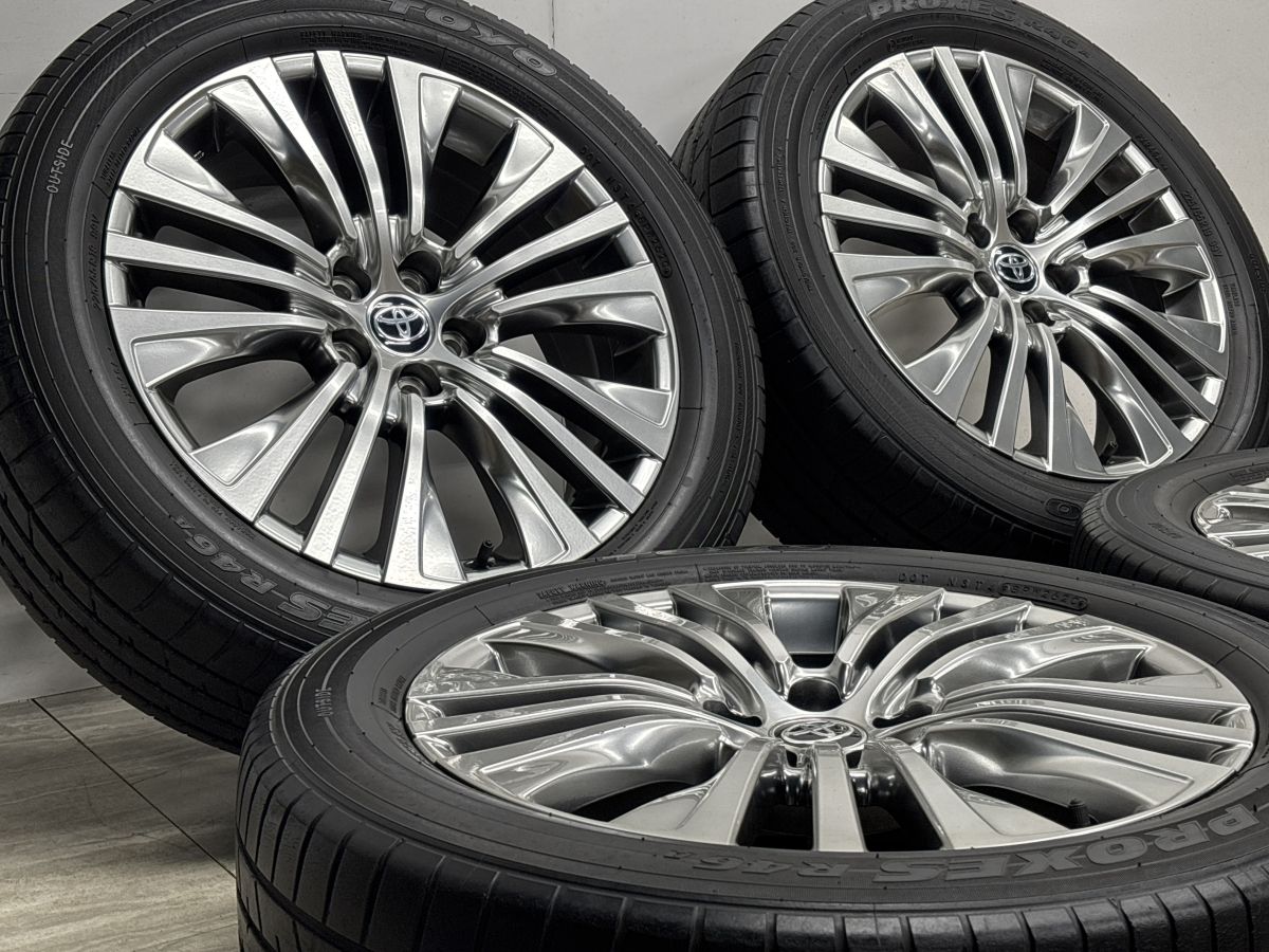 純正品】トヨタ 80 ハリアー Zレザーパッケージ 純正 19in 7J +35