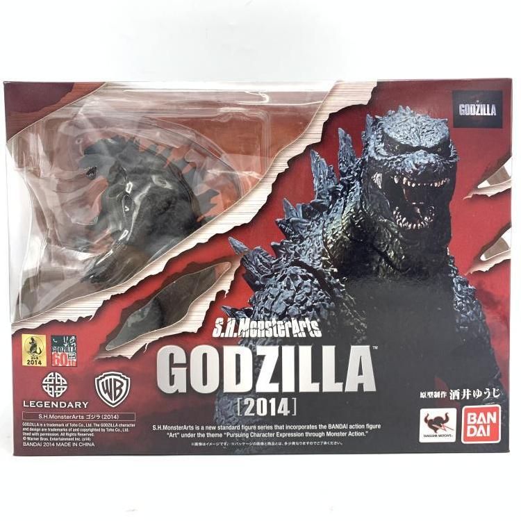 中古】未開封)S.H.MonsterArts ゴジラ(2014)[69] - メルカリ