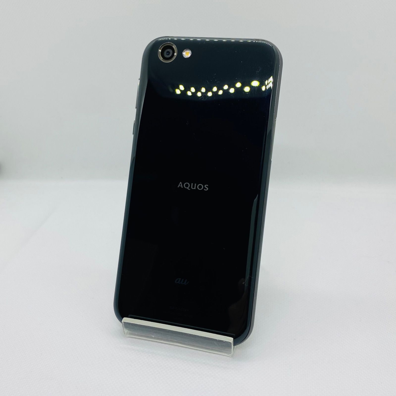 AQUOS R SHV39 au マーキュリーブラック 送料無料 本体 c15606 Amazon