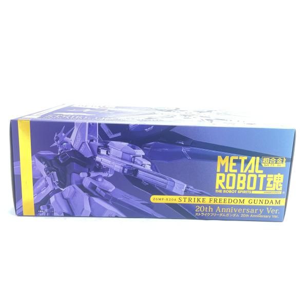 中古】METAL ROBOT魂 SIDE MS ｽﾄﾗｲｸﾌﾘｰﾀﾞﾑｶﾞﾝﾀﾞﾑ 20th Anniversary Ver