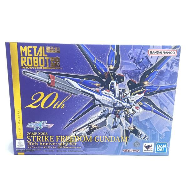 中古】METAL ROBOT魂 SIDE MS ｽﾄﾗｲｸﾌﾘｰﾀﾞﾑｶﾞﾝﾀﾞﾑ 20th Anniversary Ver