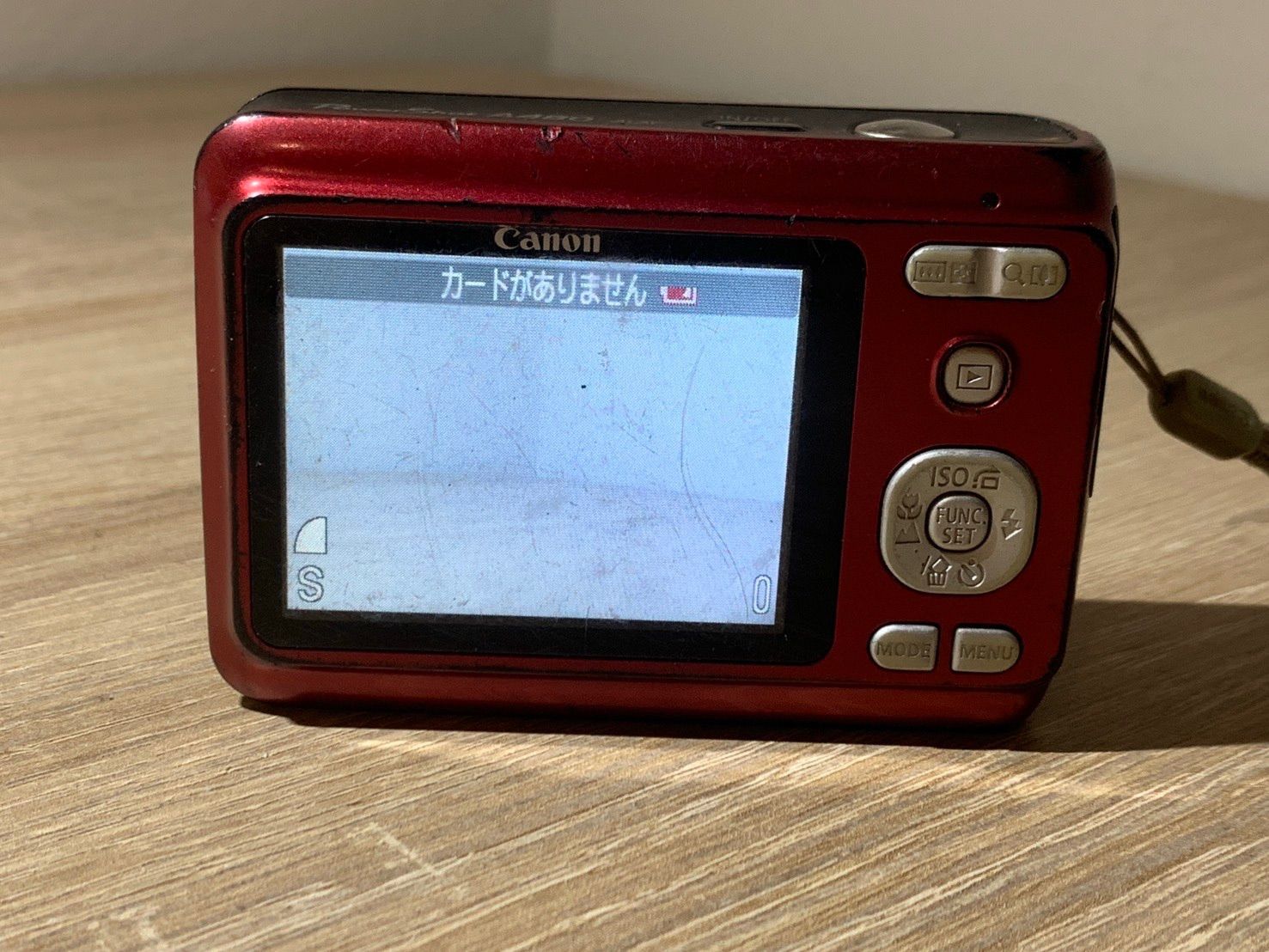 2067 Canon PowerShot A480 レッド ジャンク品 デジカメ【コ】 - メルカリ