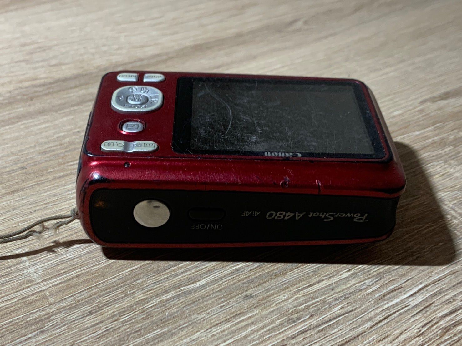 2067 Canon PowerShot A480 レッド ジャンク品 デジカメ【コ】 - メルカリ