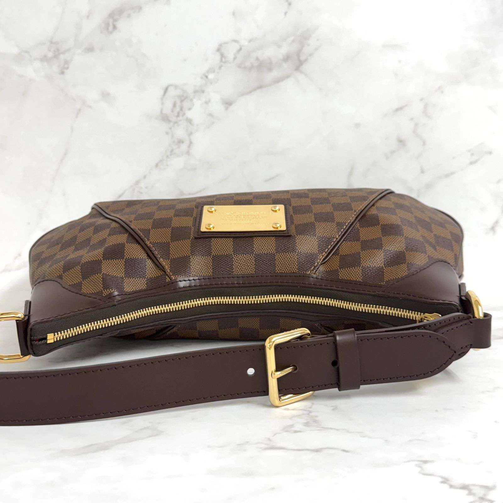 収納力も魅力/美品】LOUIS VUITTON ルイヴィトン ダミエ・エベヌ