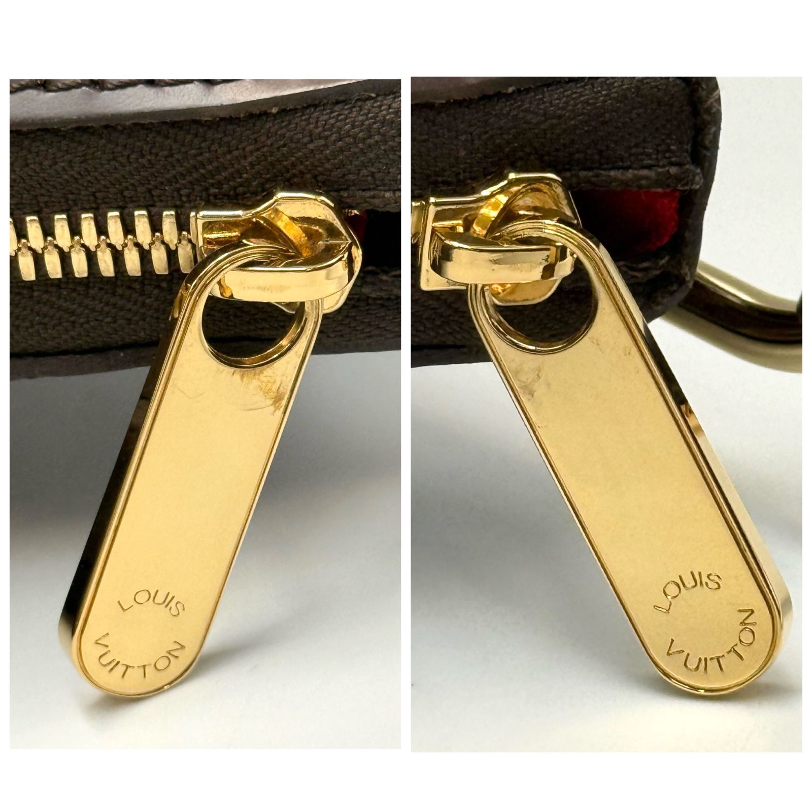 収納力も魅力/美品】LOUIS VUITTON ルイヴィトン ダミエ・エベヌ