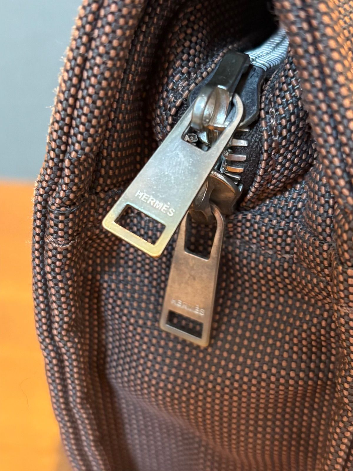 HERMES エルメス エールライン PMトートバッグ ブラウン - メルカリ