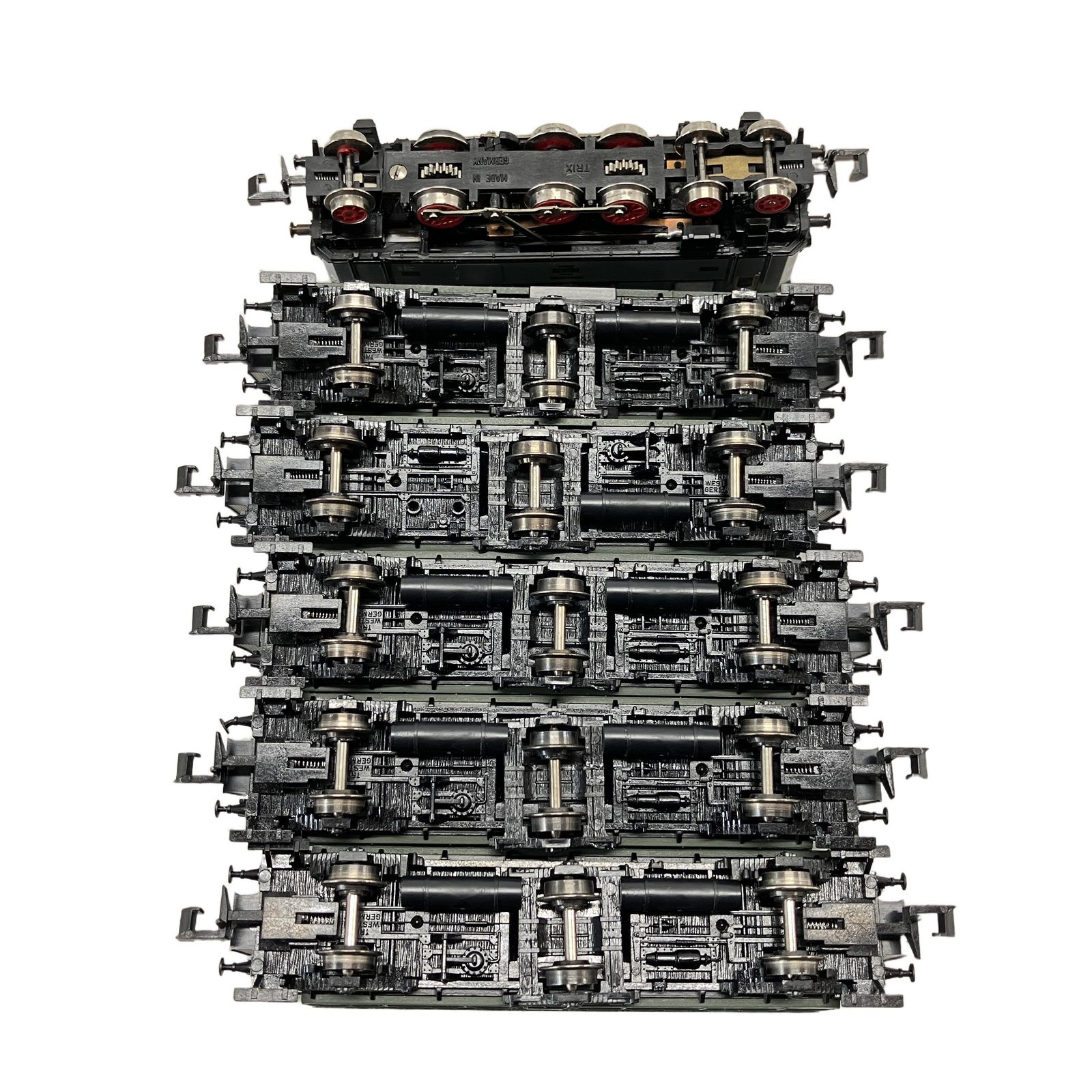 MINITRIX 鉄道模型客車 3両セット 13187 13188 13189 Minitrix 1018 ミニトリックス ドイツ帝国鉄道 BR E 36.02 電気機関車