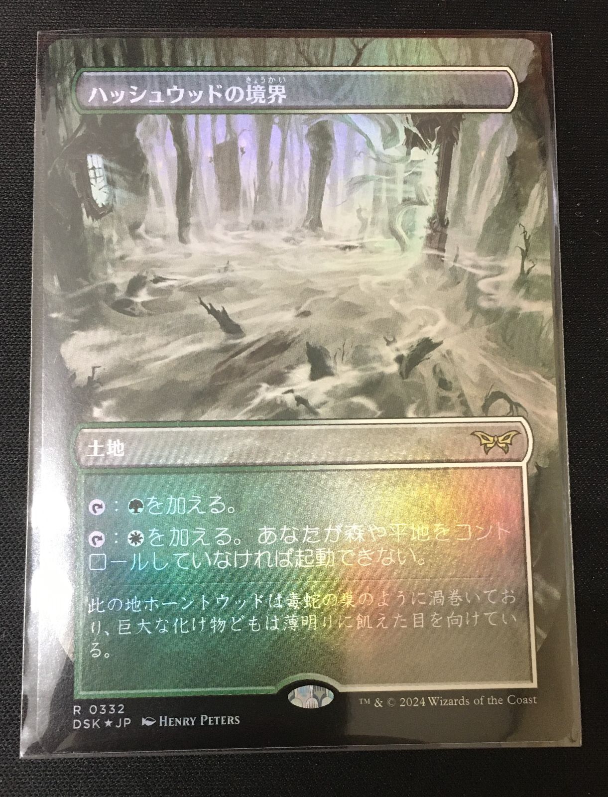MTG ハッシュウッドの境界 ボーダーレス foil #tu - メルカリ
