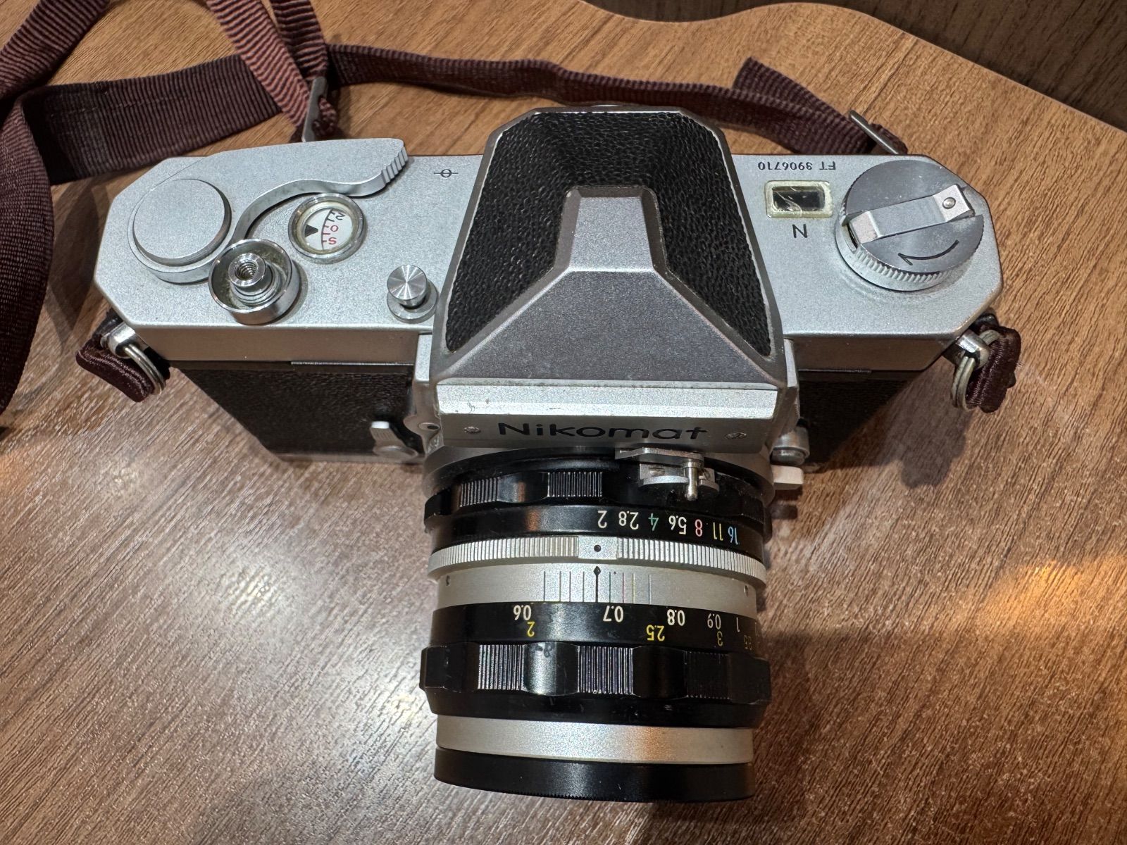 ジャンク品】Nikon Nikomat FT ＋ 50mm f/2 フィルムカメラ レンズ付き