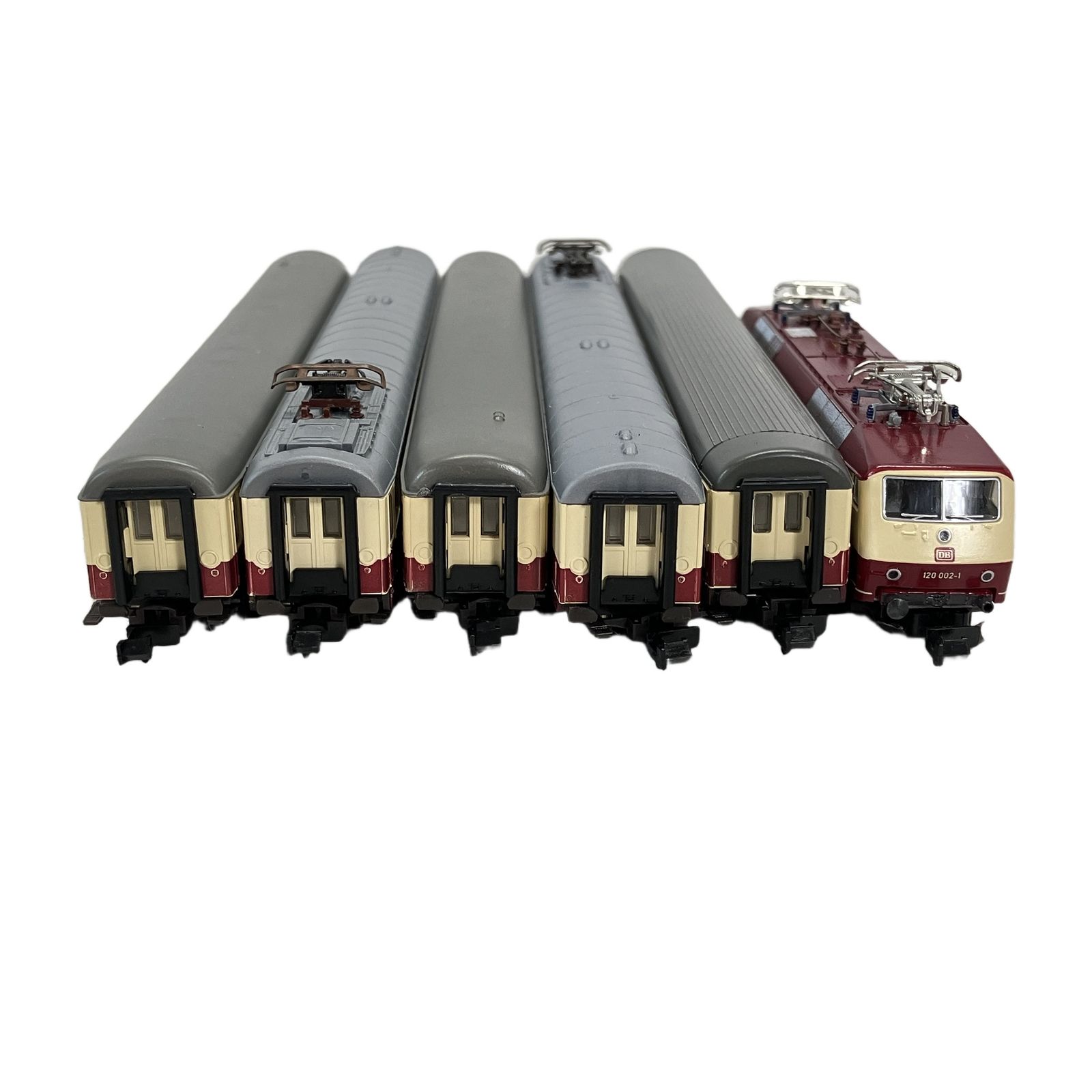 Nゲージ Fleischmann piccolo 蒸気機関車と客車セット fleischmann piccolo 7350 8160 8161 8162 8163 8165 BR 120 002-1形