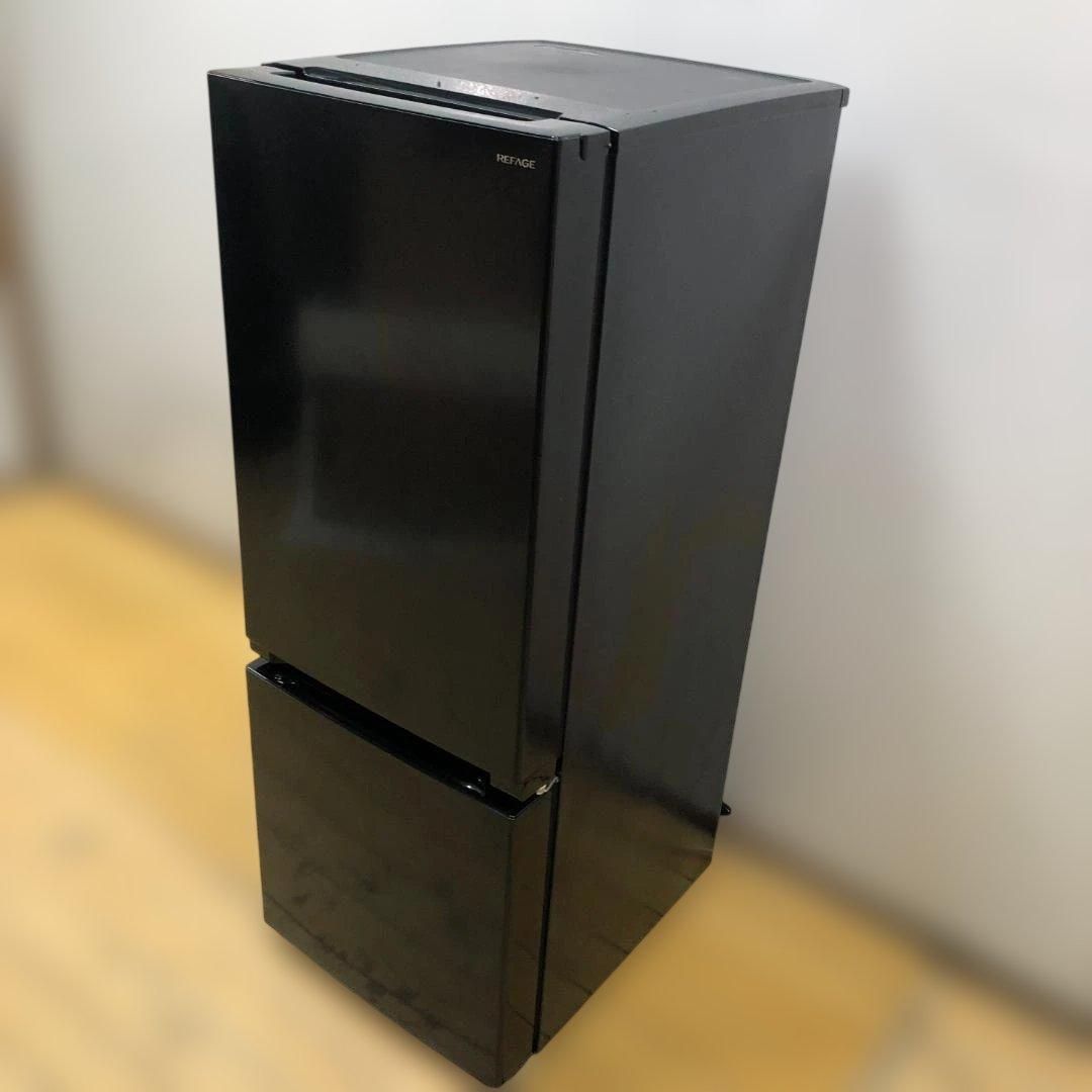 冷蔵庫 2ドア 156L ヤマダ電機 REFAGE リファージュ YRZ-F15LK 2024年