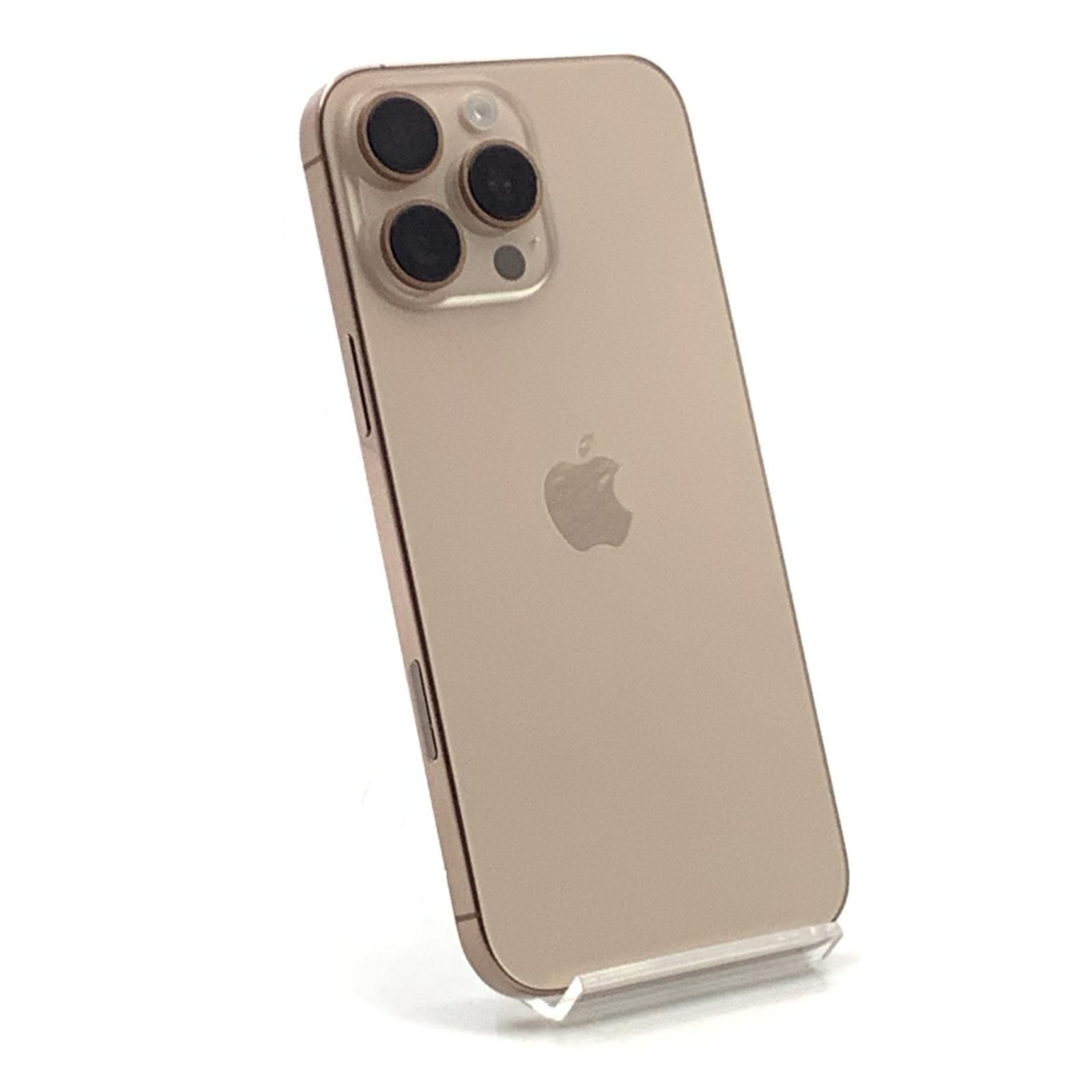 iPhone 16 Pro Max 256GB デザートチタニウム SIMフリー【難有