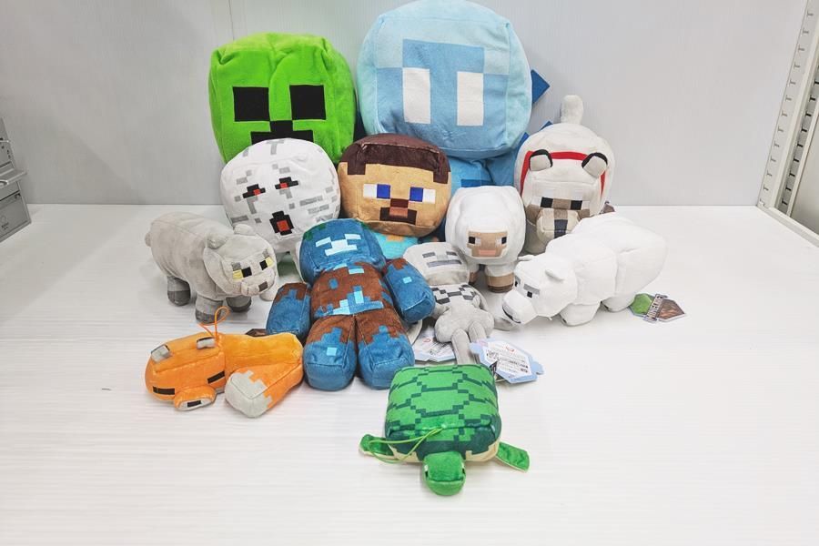 PLAY】Minecraft マインクラフト ぬいぐるみまとめ12個 H830 - メルカリ