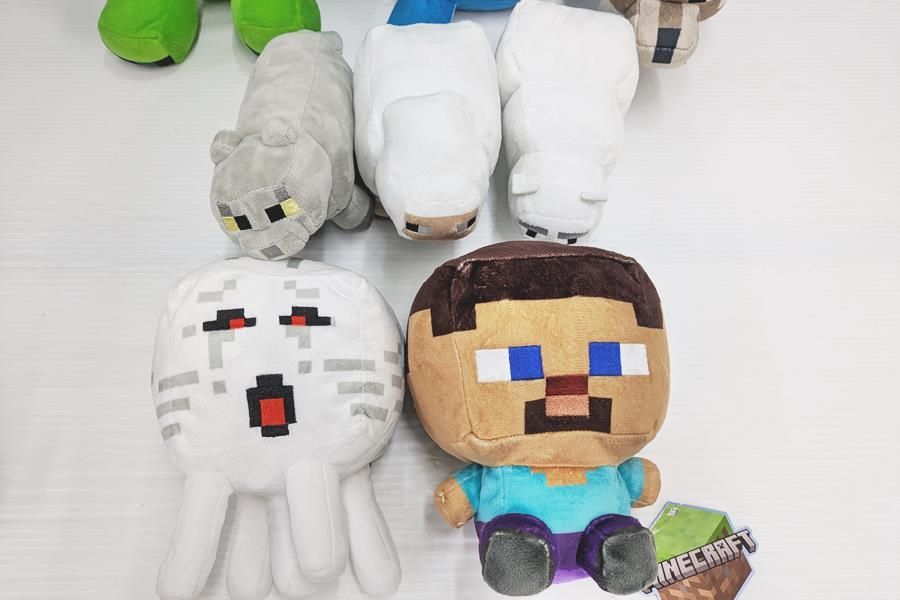 PLAY】Minecraft マインクラフト ぬいぐるみまとめ12個 H830 - メルカリ