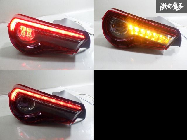 LED点灯OK！】トヨタ純正 ZN6 86 ハチロク 後期 LED テールライト