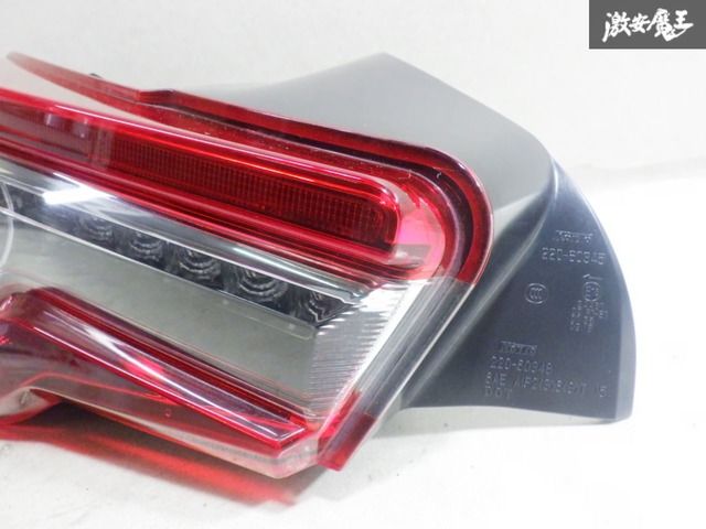 LED点灯OK！】トヨタ純正 ZN6 86 ハチロク 後期 LED テールライト