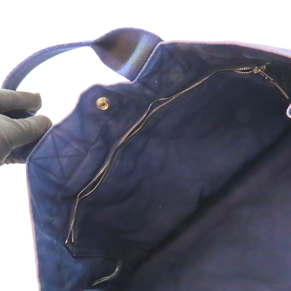 中古】HERMES エルメス フールトゥ MM トートバッグ キャンバス