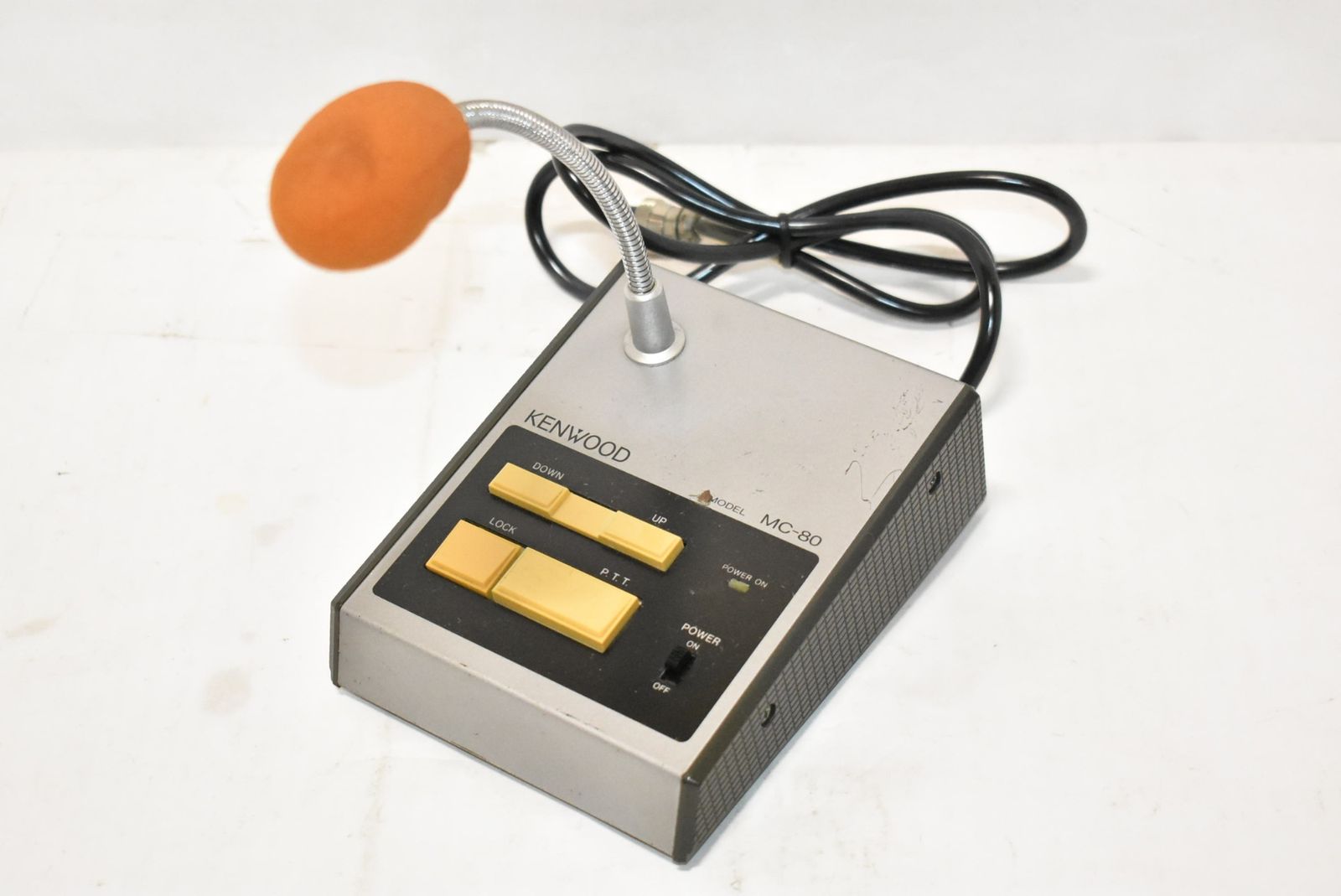 現状品 ケンウッド マイク MC-80 KENWOOD アマチュア無線 ITKUSX44FDTK-D-T02-byebye
