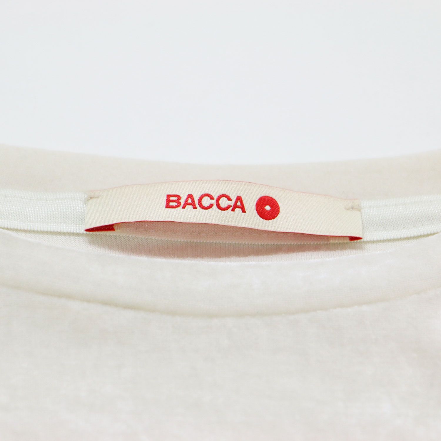 BACCA バッカ Tシャツ オフホワイト 白 サイズ:L(11号) 23春夏 inner
