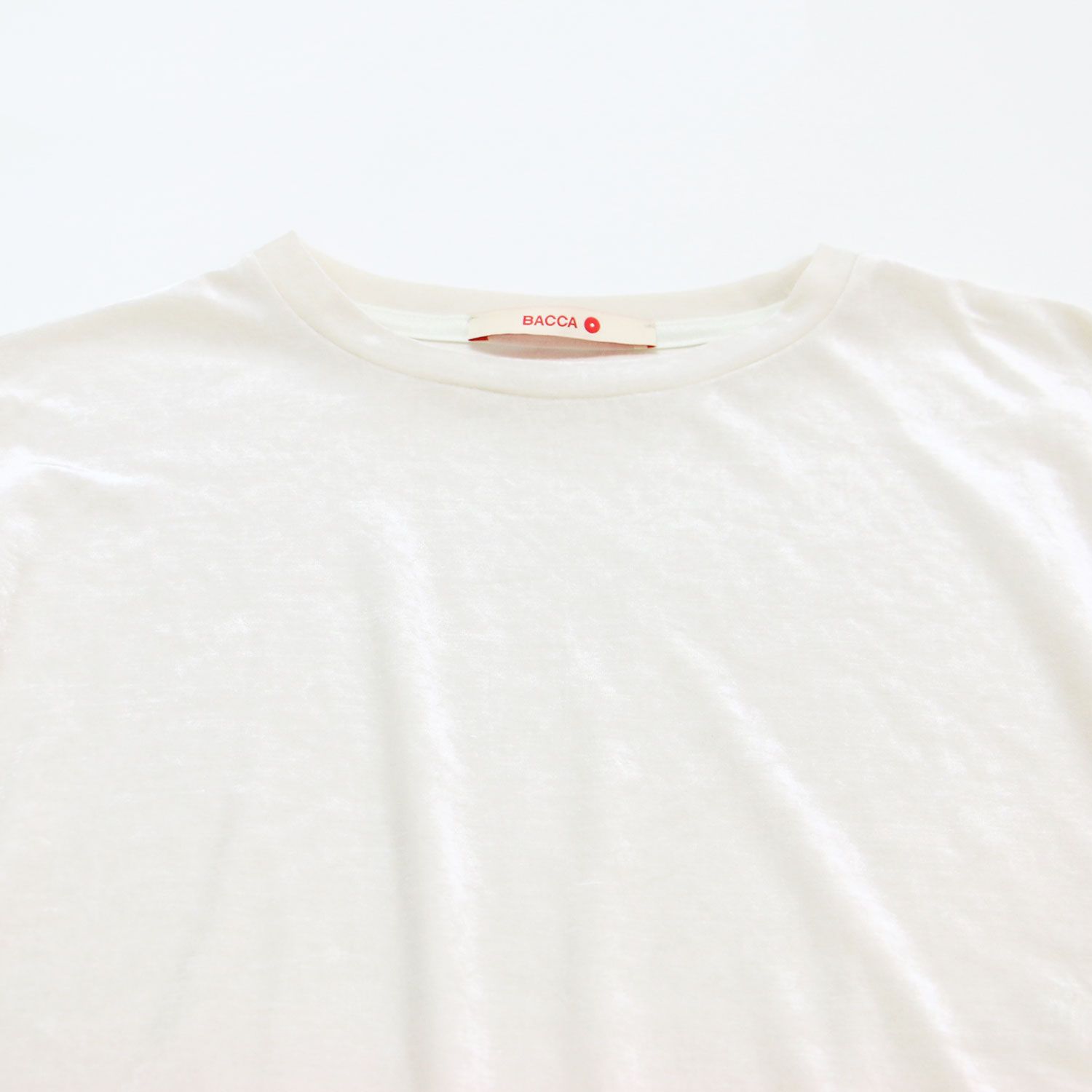 BACCA バッカ Tシャツ オフホワイト 白 サイズ:L(11号) 23春夏 inner