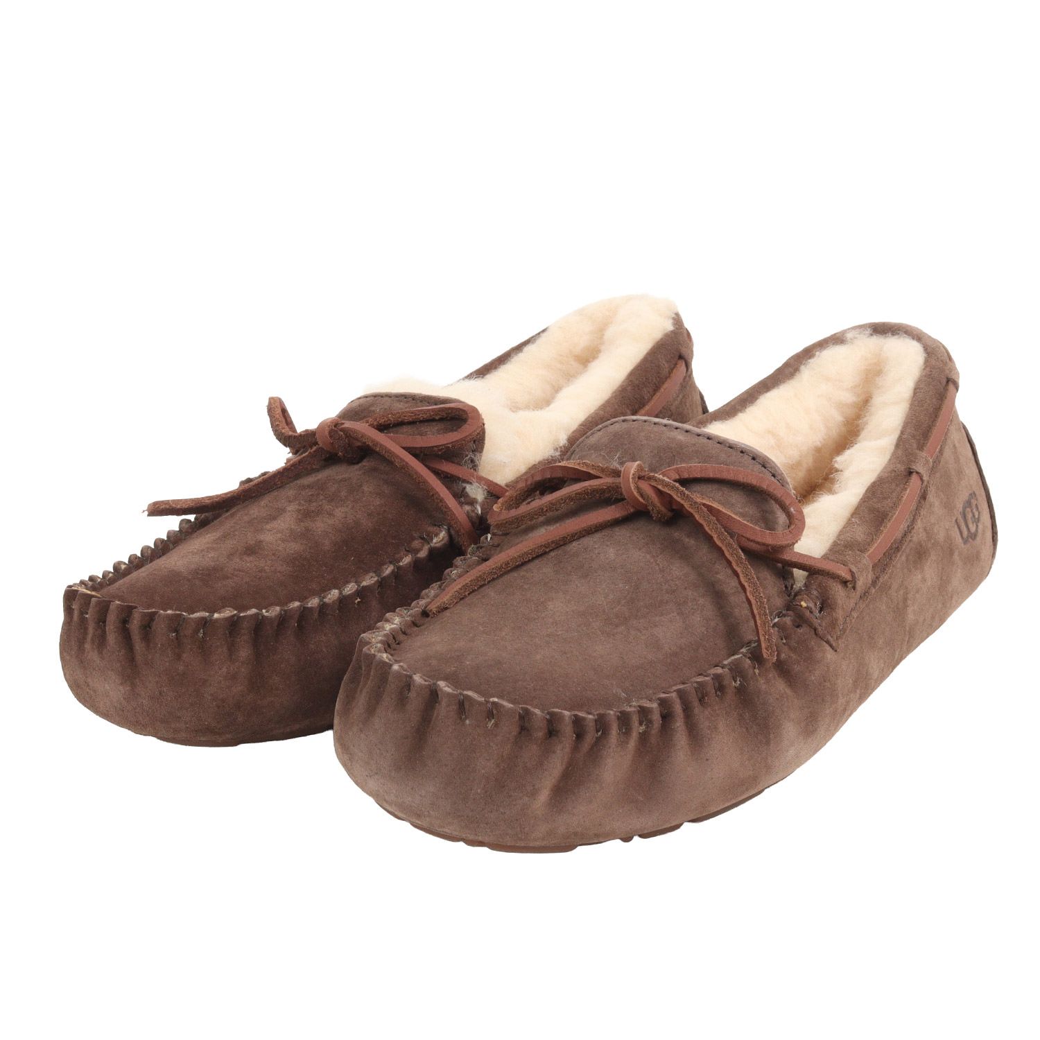 新品】UGG アグ サイズ:US7(24.0cm) ダコタ シープムートン モカシン