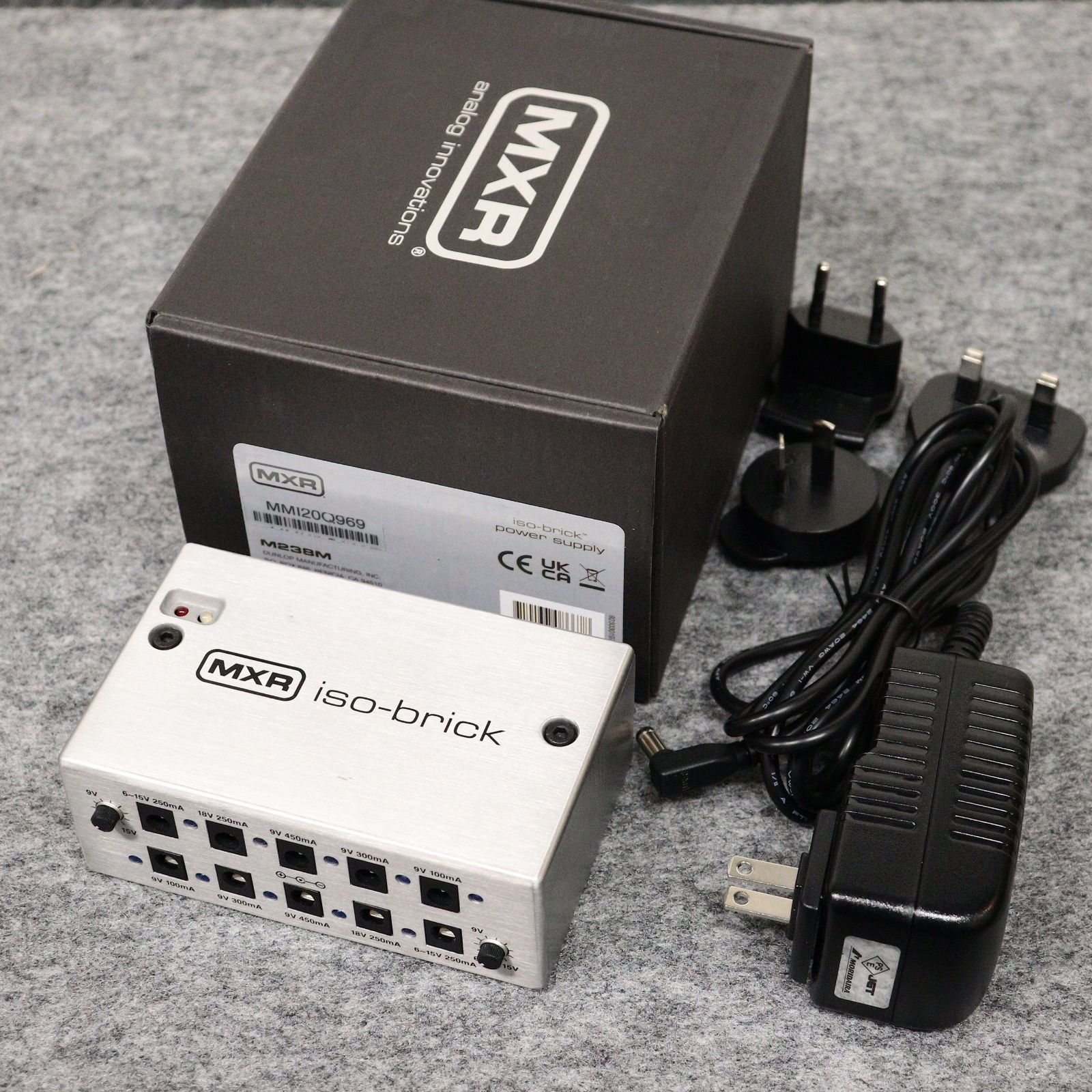 中古】MXR M238 ISO-BRICK POWER SUPPLY パワーサプライ - メルカリ