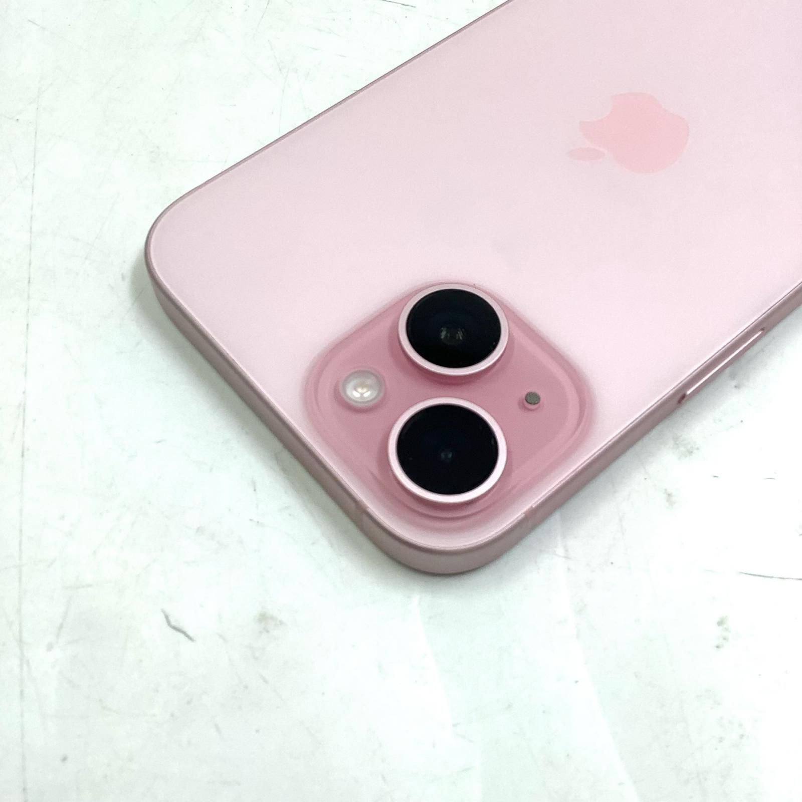 iPhone 15 128GB ピンク SIMフリー 美品 - メルカリ