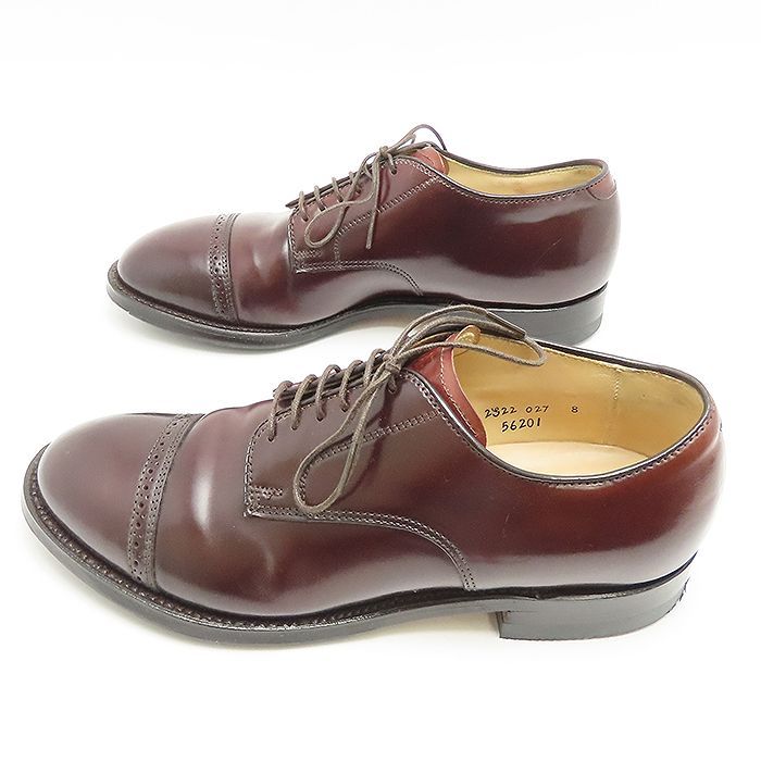 Alden キャップトゥ オックスフォード オールデン 56201 24.5cm #6 1/2