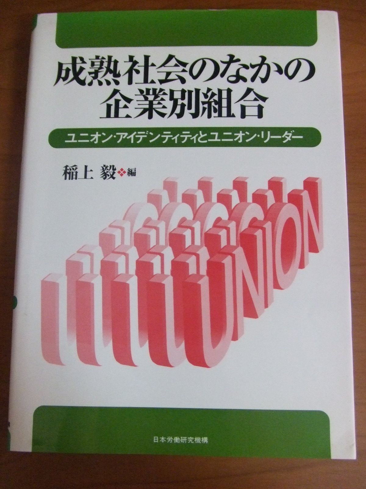 成熟社会のなかの企業別組合: ユニオン・アイデンティティとユニオン・リ-ダ-