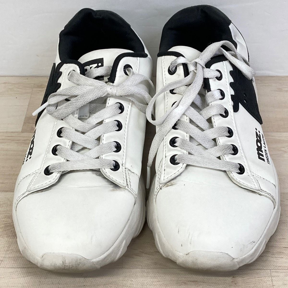 moz SWEDEN LAGOM モズ ローカットスニーカー/シューズ ホワイト