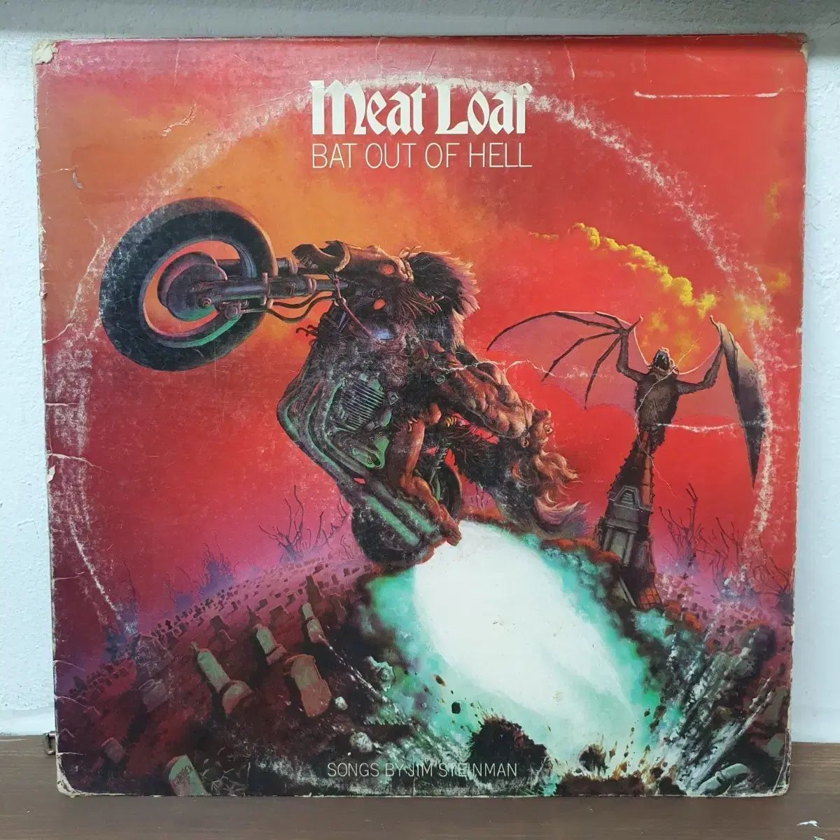 meat Loaf BAT OUT OF HELL LP 1977 米国クラス