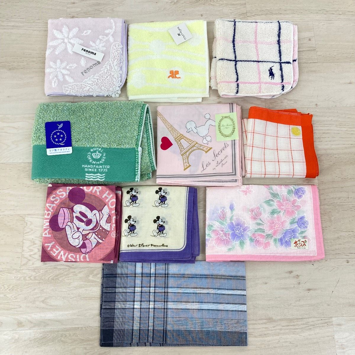 現状品 未使用 まとめて10点セット ラルフローレン/クレージュ/レノマ