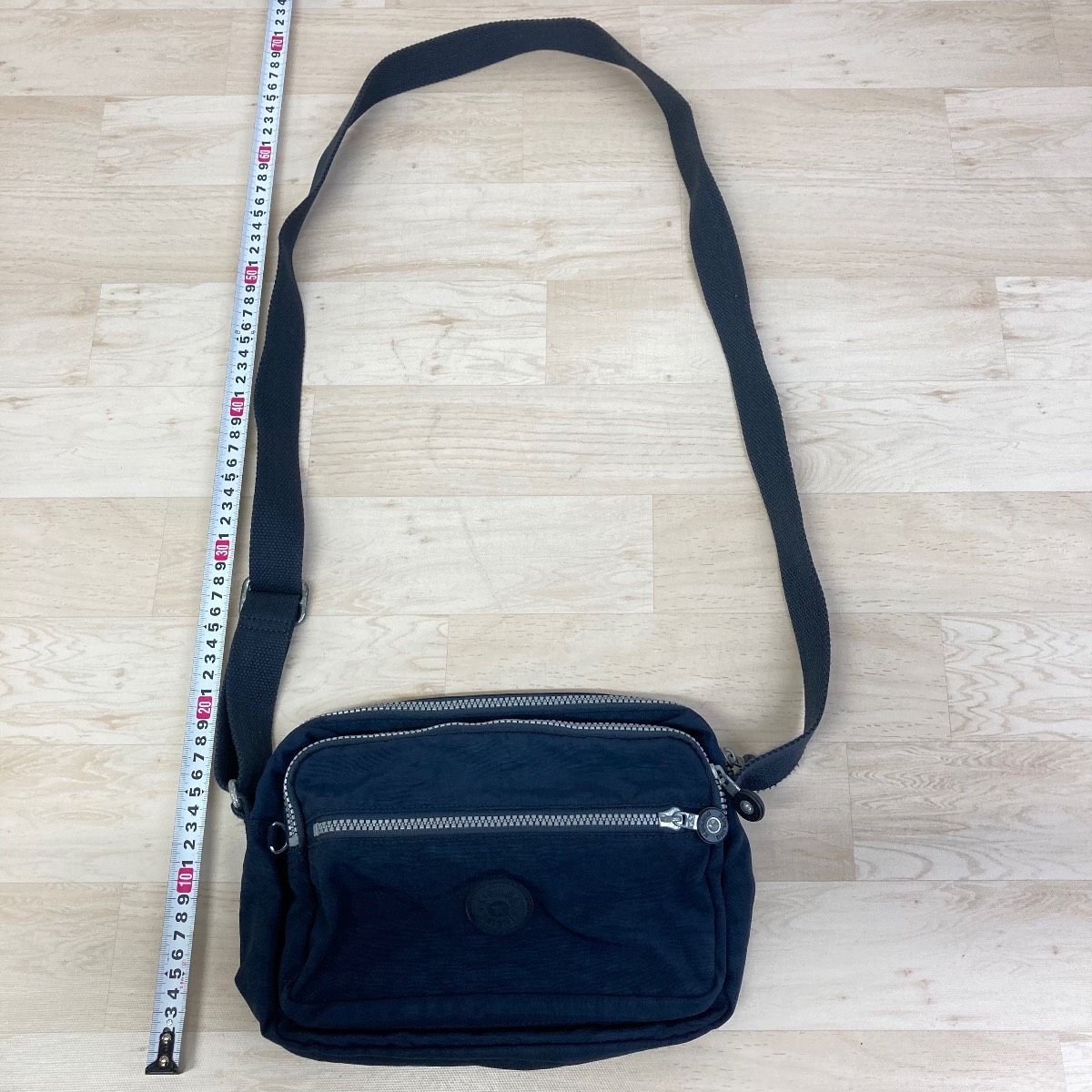 kipling/キプリング ショルダーバッグ 斜め掛け ネイビー 紺色 